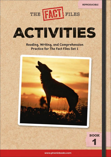 Phonic Books The Fact Files 1 Activities-Children’s interactive and activity books and kits-買書書 BuyBookBook