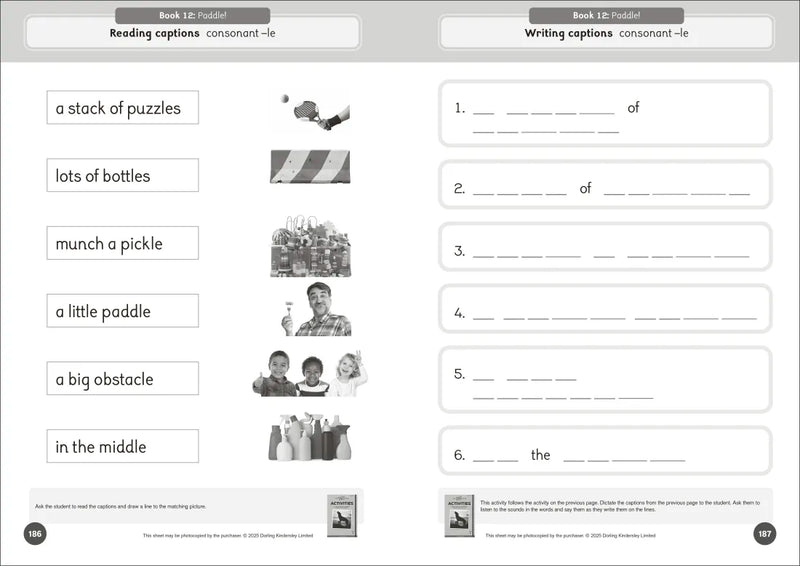 Phonic Books The Fact Files 1 Activities US - Paperback / softback