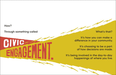 A Kids Book About Civic Engagement US - Hardback