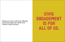 A Kids Book About Civic Engagement US - Hardback