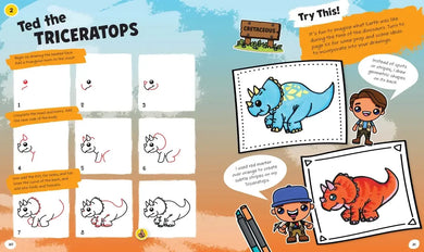 Draw with Art for Kids Hub Dinosaurs US - Paperback / softback