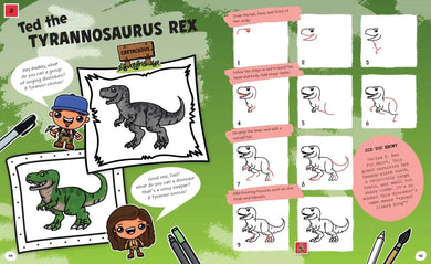 Draw with Art for Kids Hub Dinosaurs US - Paperback / softback