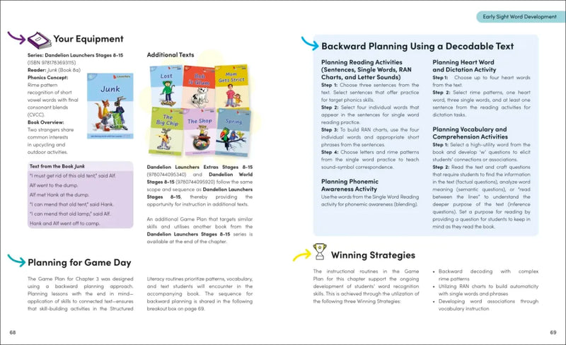 The Structured Literacy Playbook US - Paperback / softback