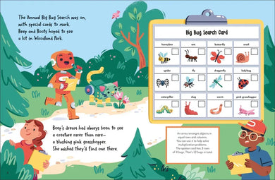 The Math Adventurers: Go Looking for Bugs US - Hardback