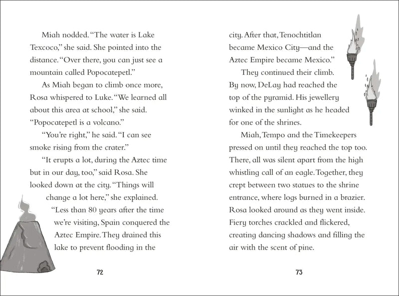 The Timekeepers: The Aztec Adventure US - Paperback / softback