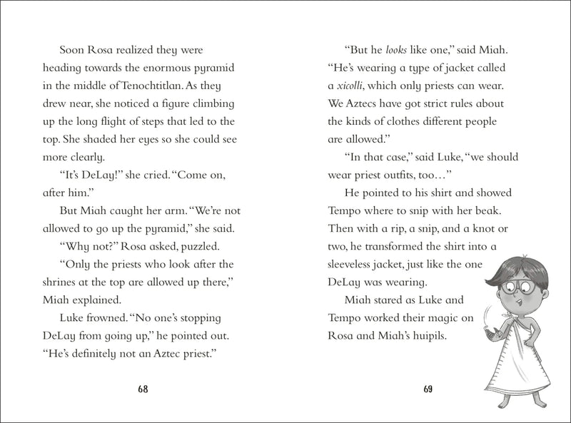 The Timekeepers: The Aztec Adventure US - Hardback