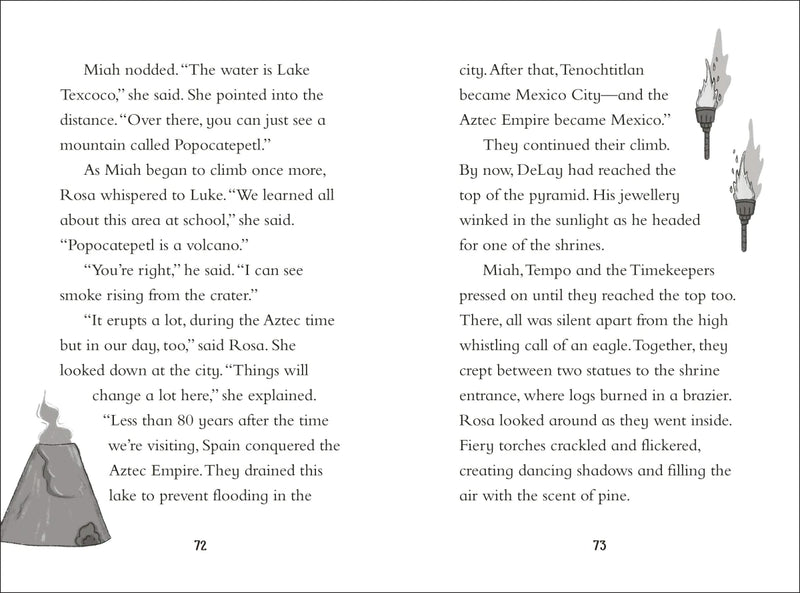 The Timekeepers: The Aztec Adventure US - Hardback