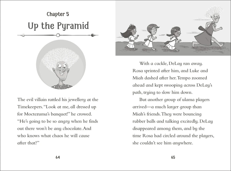 The Timekeepers: The Aztec Adventure US - Hardback