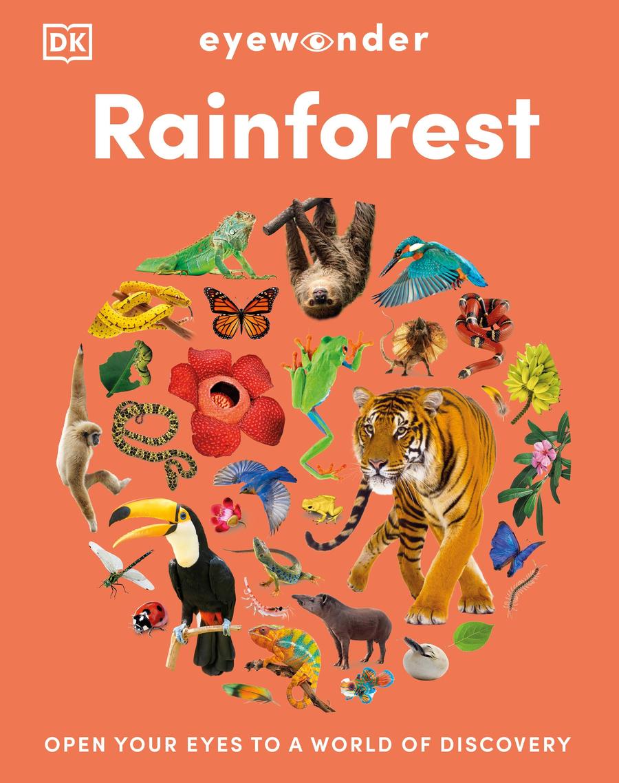 Eyewonder Rainforest-Children’s / Teenage general interest: Nature and animals-買書書 BuyBookBook