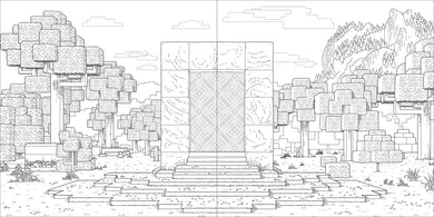 A Minecraft Movie Official Coloring Book US - Paperback / softback