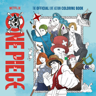 One Piece: The Official Live Action Coloring Book cover