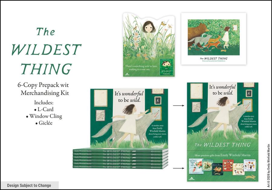 The Wildest Thing 6-Copy Pre-Pack with Merchandising Kit-Children’s picture books-買書書 BuyBookBook