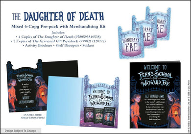The Daughter of Death Mixed 6-Copy Pre-Pack with Merchandising Kit-Children’s / Teenage fiction: Fantasy-買書書 BuyBookBook