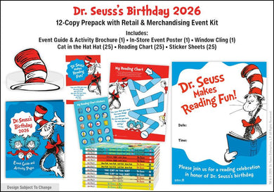 Dr. Seuss's Birthday 2026 12-Copy Pre-Pack with Retail Merch & Event Kit Spring-Children’s / Teenage fiction: Classic and traditional-買書書 BuyBookBook
