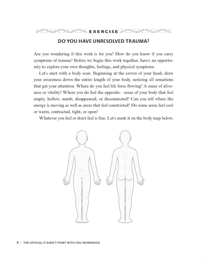 The Official It Didn't Start with You Workbook US - Paperback / softback