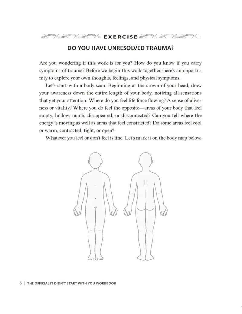 The Official It Didn't Start with You Workbook US - Paperback / softback