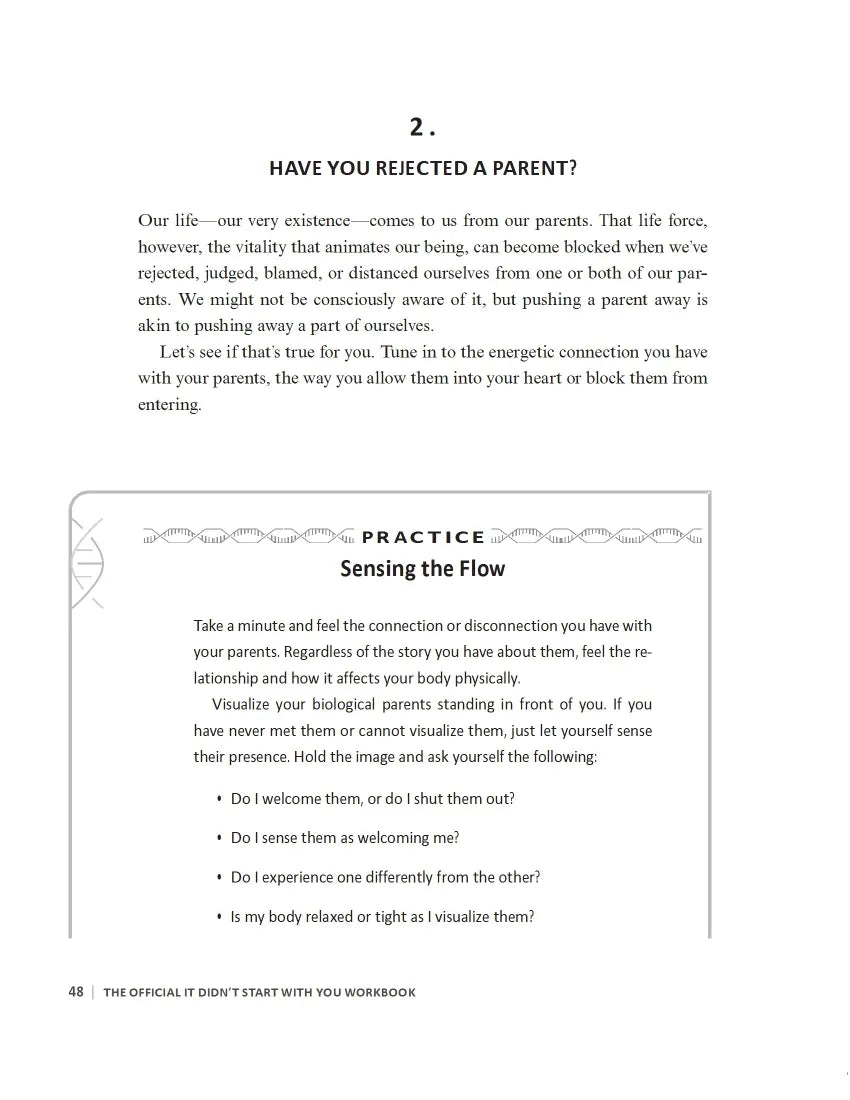 The Official It Didn't Start with You Workbook US - Paperback / softback