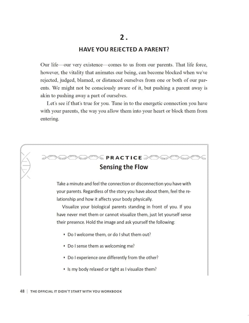 The Official It Didn't Start with You Workbook US - Paperback / softback