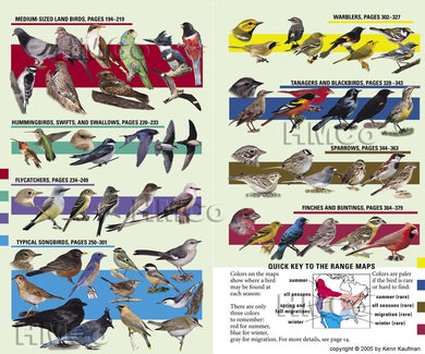 Kaufman Field Guide To Birds Of North America-Reference/ Information/ Interdisciplinary subjects-買書書 BuyBookBook