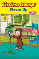 Curious George Cleans Up-Children’s Early years / early learning concepts-買書書 BuyBookBook