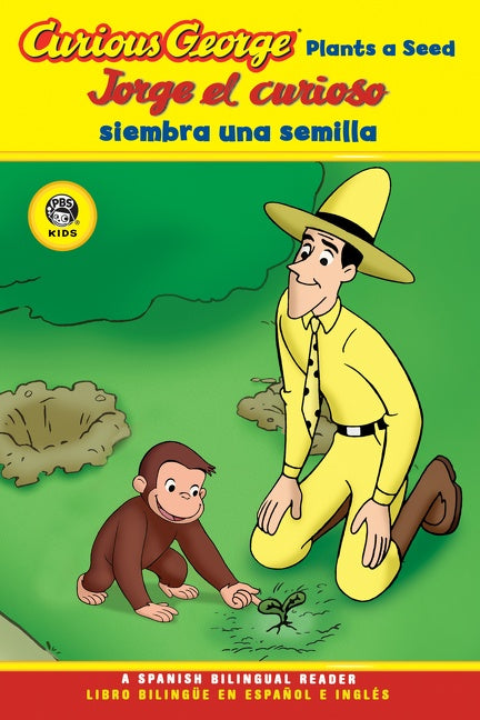 Curious George Plants a Seed/Jorge el curioso siembra una semilla-Children’s / Teenage fiction: General and modern fiction-買書書 BuyBookBook