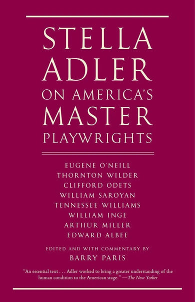 Stella Adler on America's Master Playwrights-Literature and Literary studies-買書書 BuyBookBook