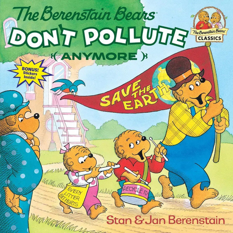 The Berenstain Bears Don't Pollute (Anymore)-Children’s / Teenage fiction: Nature and animal stories-買書書 BuyBookBook