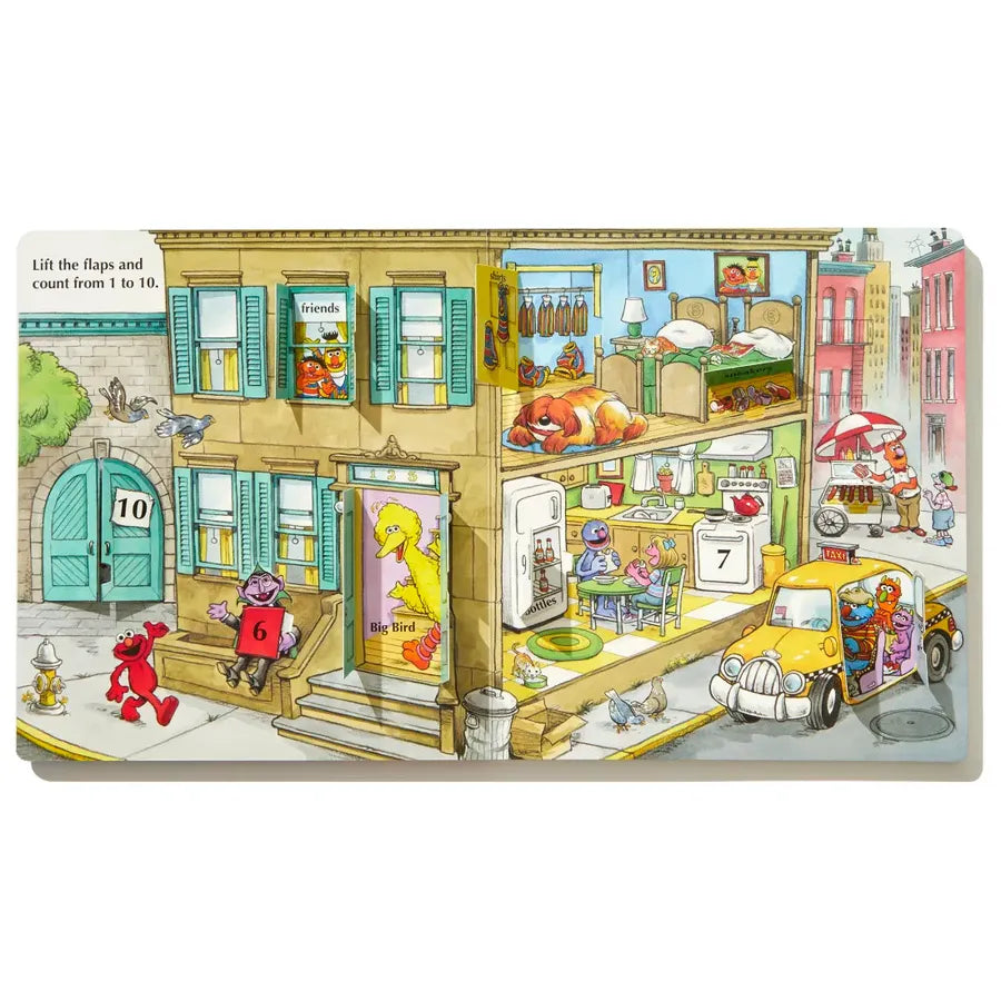 Elmo's Big Lift-and-Look Book (Sesame Street) US - Board book