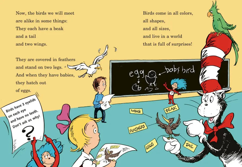 Fine Feathered Friends: All About Birds US - Hardback (9780679883623)