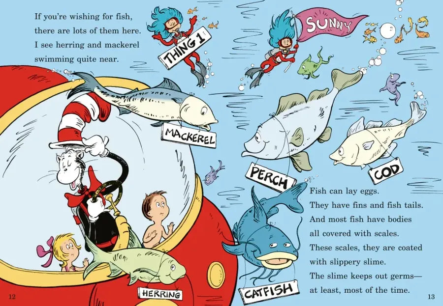 Wish for a Fish: All About Sea Creatures US - Hardback (9780679891161)