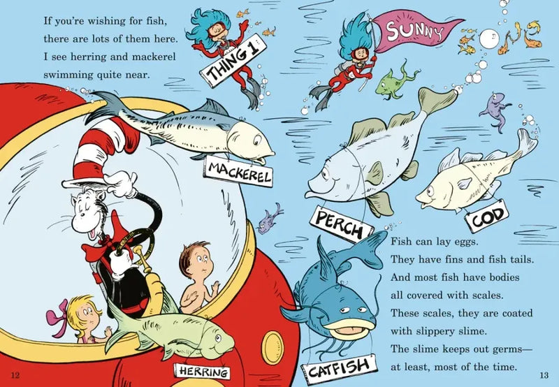 Wish for a Fish: All About Sea Creatures US - Hardback (9780679891161)