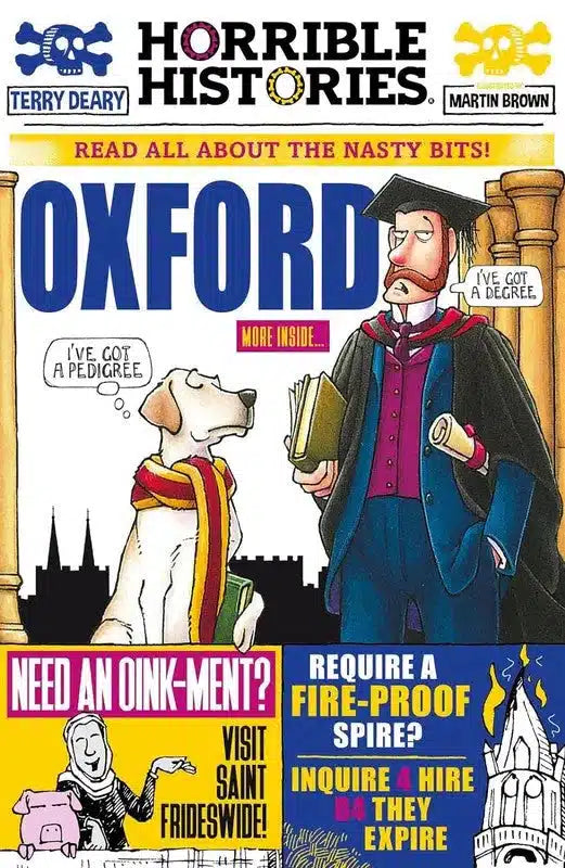 Horrible Histories - Oxford (Newspaper ed.) (Terry Deary)-Nonfiction: 歷史戰爭 History & War-買書書 BuyBookBook