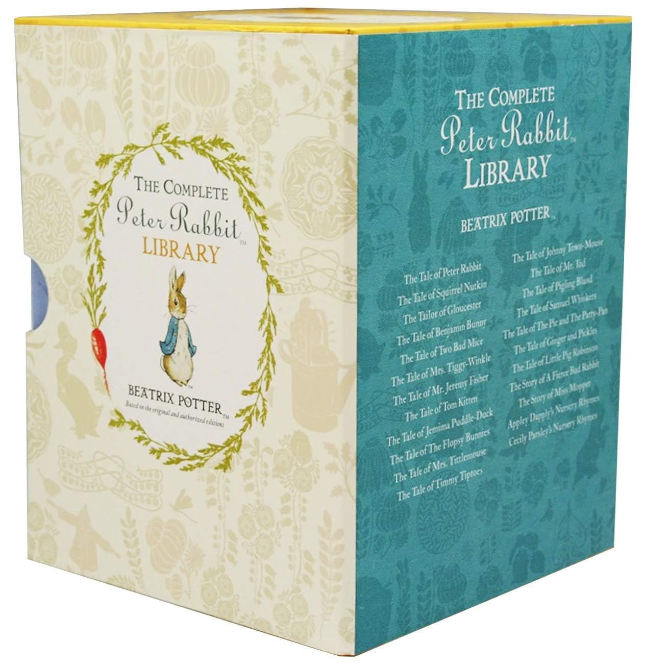Peter Rabbit 1-23 Colour Library (Beatrix Potter)-Fiction: 經典傳統 Classic & Traditional-買書書 BuyBookBook