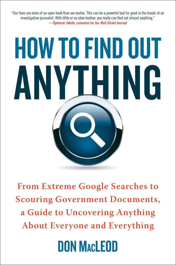 How to Find Out Anything-Self-help/ personal development/ practical advice-買書書 BuyBookBook