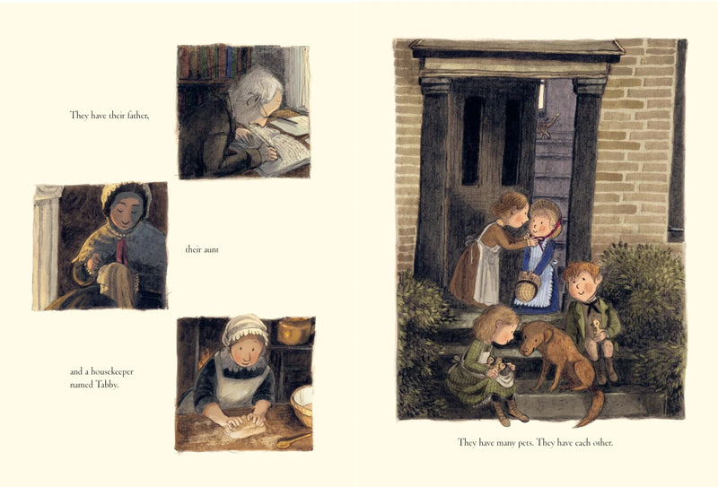 The Little Books of the Little Brontës CA - Hardback