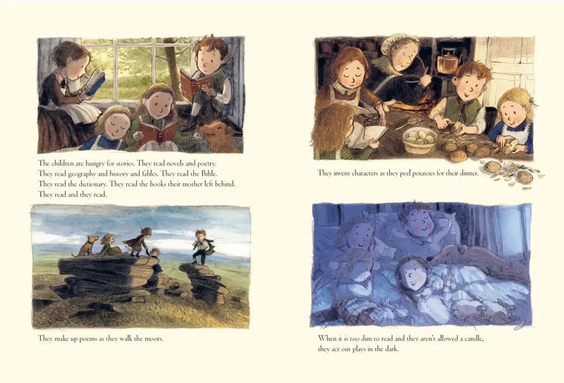 The Little Books of the Little Brontës CA - Hardback