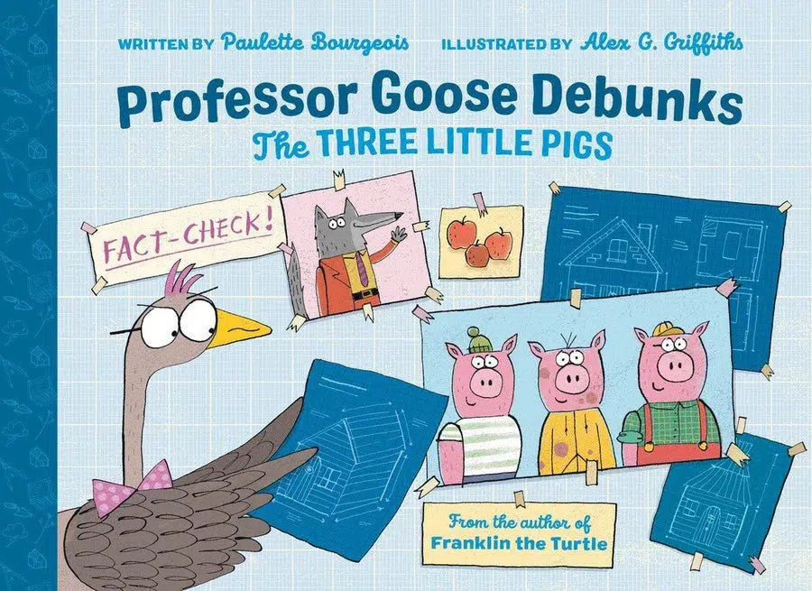 Professor Goose Debunks The Three Little Pigs-Children’s / Teenage fiction: Traditional stories-買書書 BuyBookBook