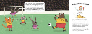 Professor Goose Debunks The Three Little Pigs CA - Hardback