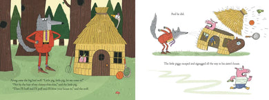 Professor Goose Debunks The Three Little Pigs CA - Hardback