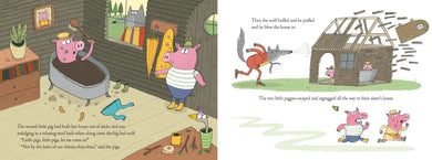 Professor Goose Debunks The Three Little Pigs CA - Hardback