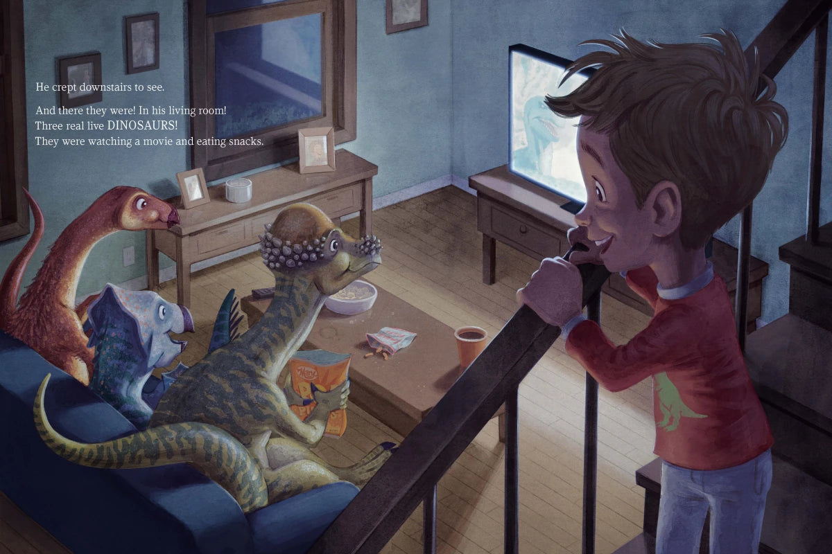 The Great Dinosaur Sleepover CA - Hardback