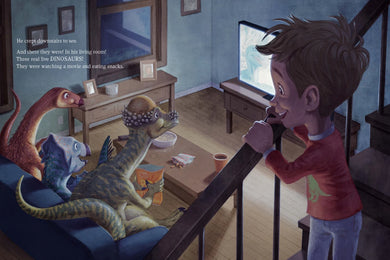 The Great Dinosaur Sleepover CA - Hardback