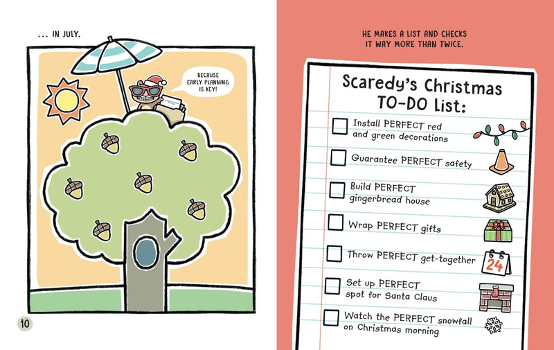 Scaredy Squirrel Gets Festive CA - Hardback