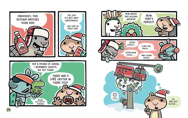 Scaredy Squirrel Gets Festive CA - Hardback