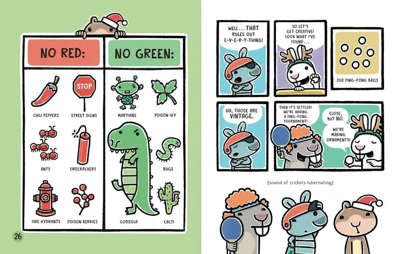 Scaredy Squirrel Gets Festive CA - Hardback