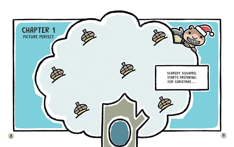 Scaredy Squirrel Gets Festive CA - Hardback