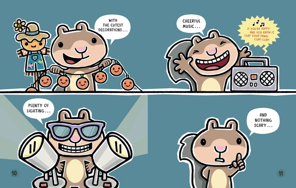 Scaredy Squirrel Scared Silly CA - Hardback