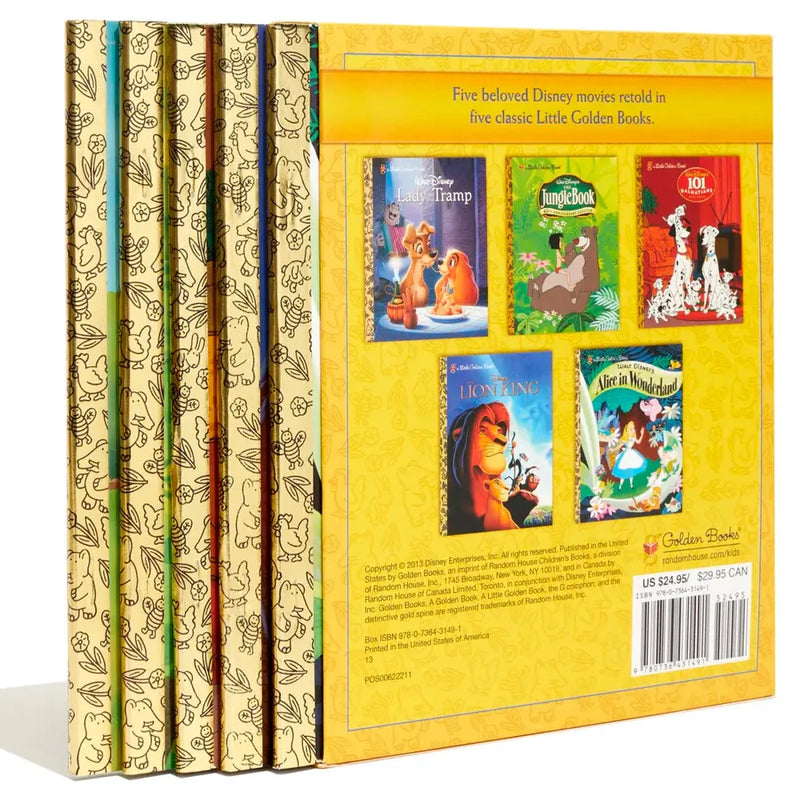 Disney Classics Little Golden Book Library (Disney Classic) US - Multiple-component retail product, boxed