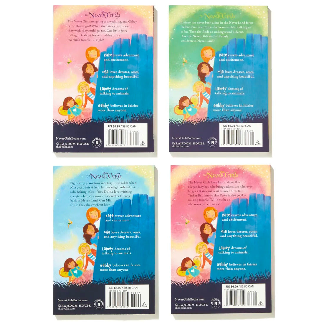 Disney: The Never Girls Collection #2 US - Multiple-component retail product, boxed