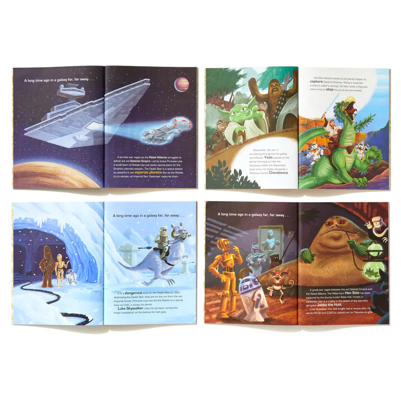 The Star Wars Little Golden Book Library (Star Wars) US - Multiple-component retail product, boxed